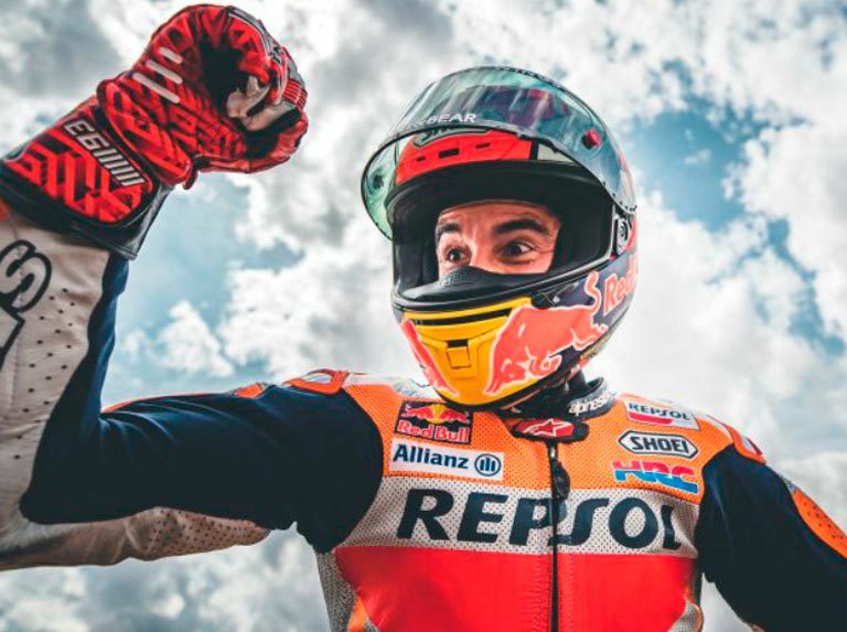 Márquez Tengo ganas de acabar en el podio