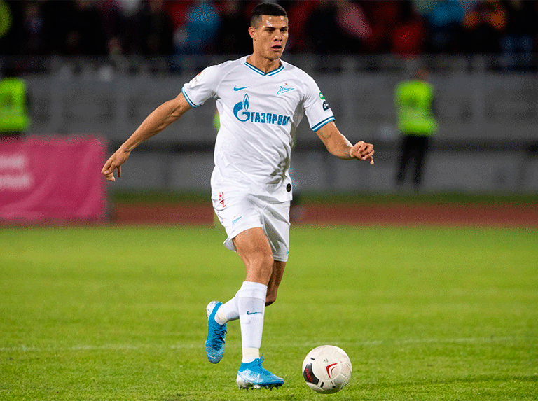 Yordan Osorio debutó en la Liga Premier de Rusia