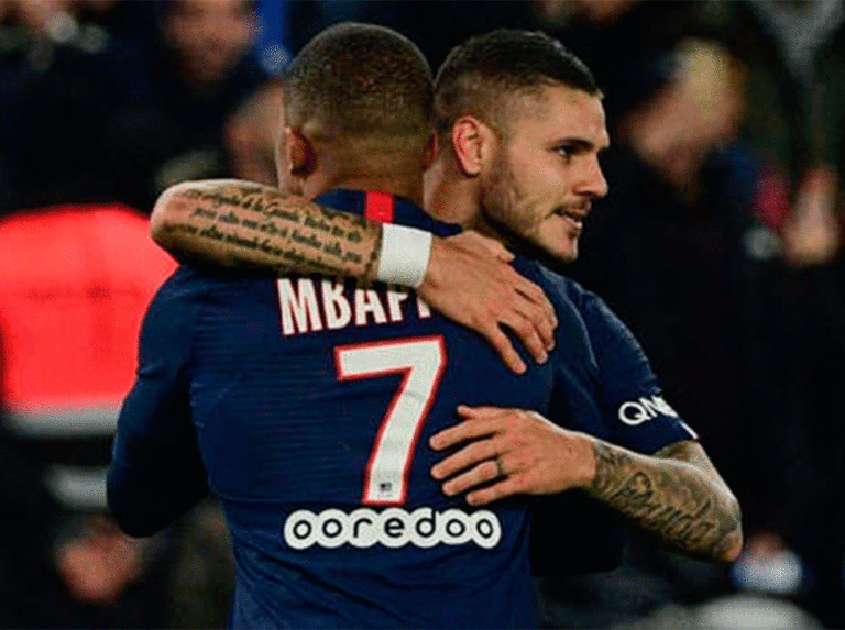 PSG goleó al Marsella en el clásico francés