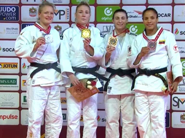 Elvismar Rodríguez logró bronce en Abu Dhabi (+VIDEO)