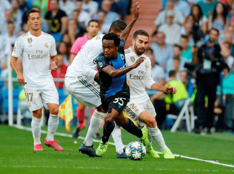 Real Madrid sufrió pero rescató un punto ante el Brujas
