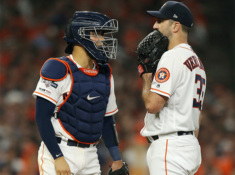 Chirinos se culpó por fallos de Verlander en el 5to juego