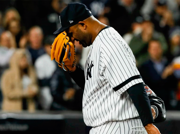Sabathia termina su carrera fuera del roster de Yankees