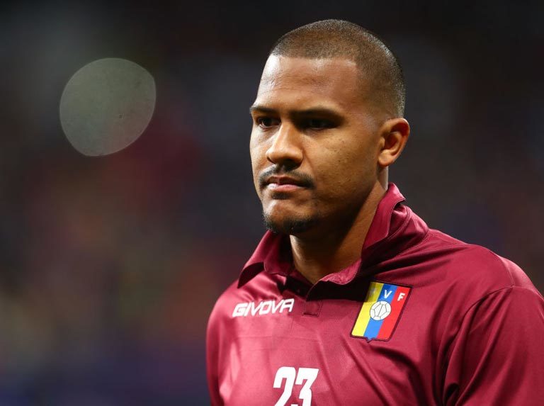 Salomón Rondón: Jugar en Caracas, mi casa, es muy especial para mi
