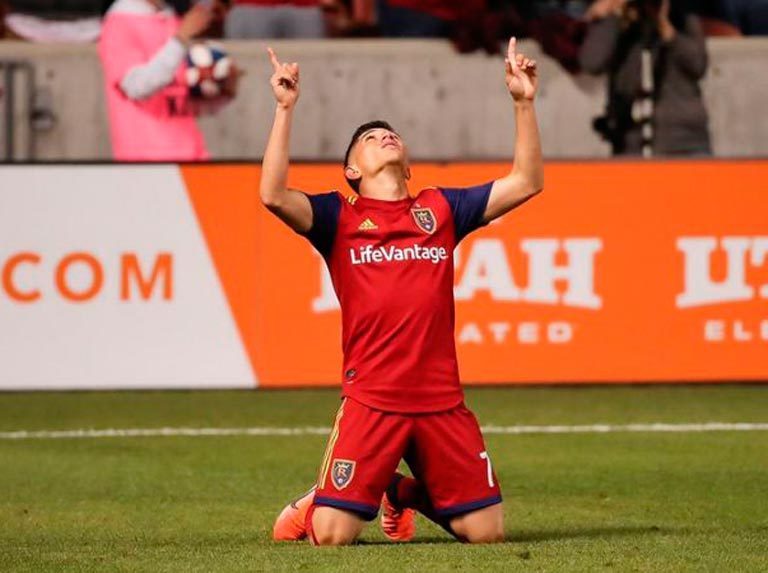 Savarino metió al Salt Lake en Semifinales