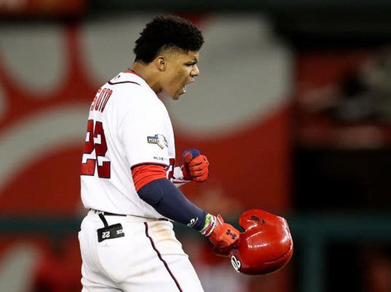 Un hit inolvidable se apuntó Juan Soto