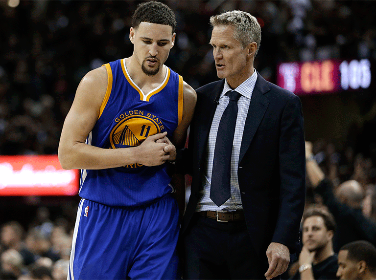 Steve Kerr sobre Thompson: Es poco probable que juegue este año