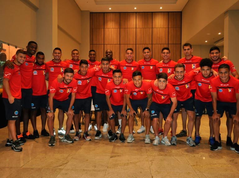 Sub-23 completó primer entrenamiento en Brasil