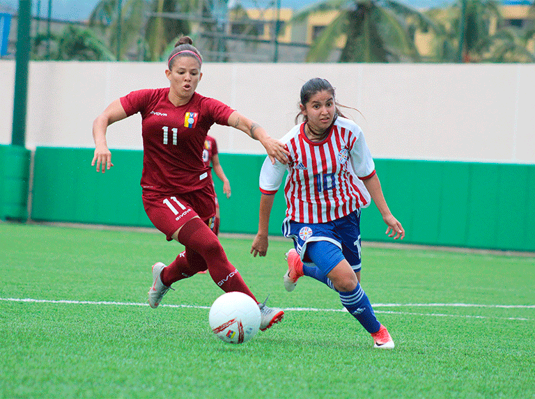Vinotinto Femenina sub-20 goleó a Paraguay