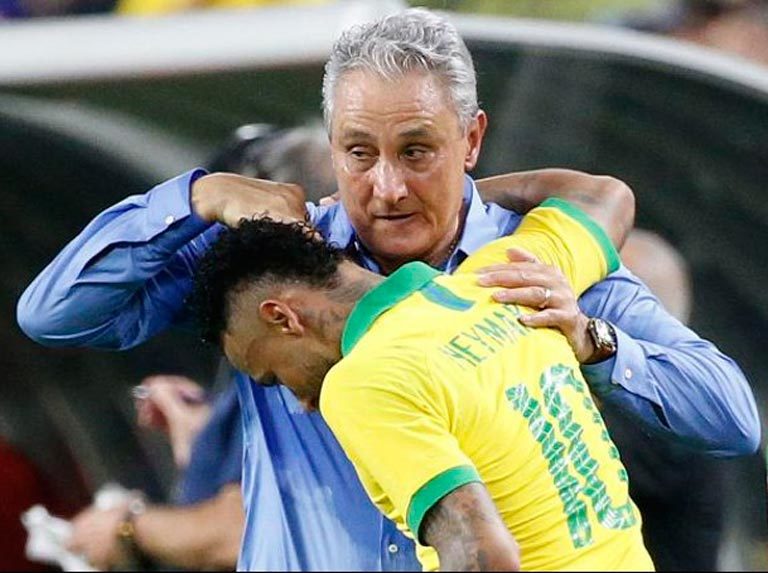 Tite: Me incomodan los juicios sin información contra Neymar