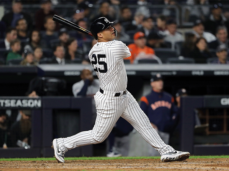 Gleyber se hace sentir con sus ocho extrabases