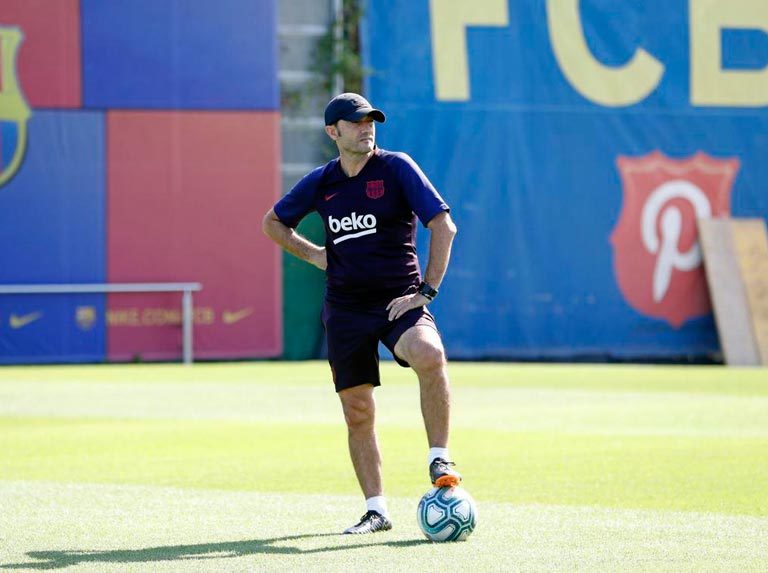 Valverde, Pique y Dembélé