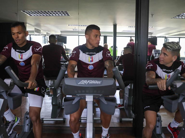 Vinotinto comenzó proceso de afinación