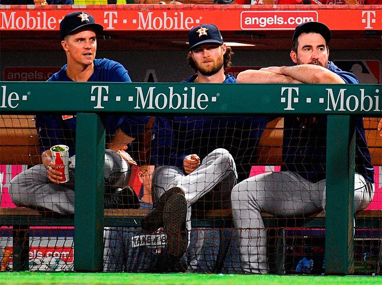 Cole, Verlander y Greinke abridores de los siderales