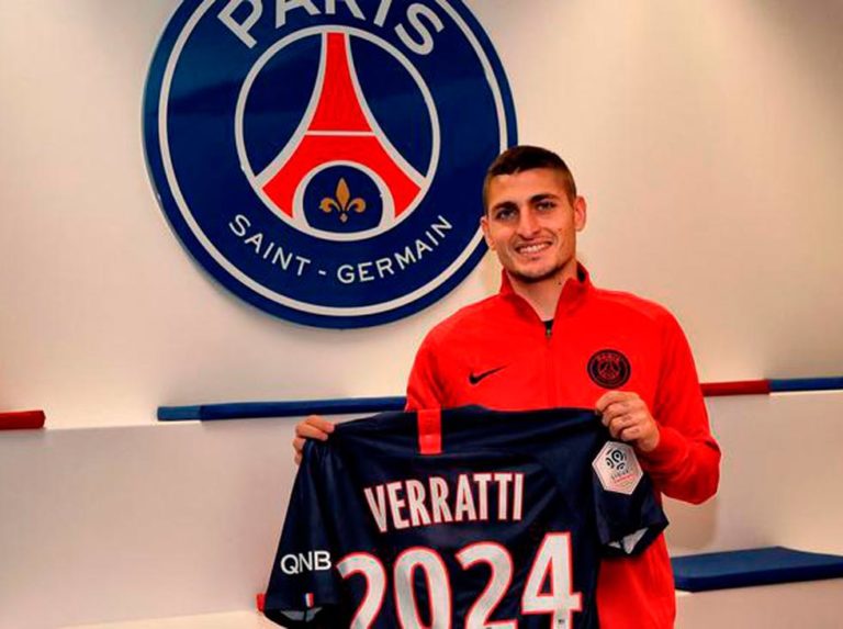 Verratti estará tres temporadas más con el PSG