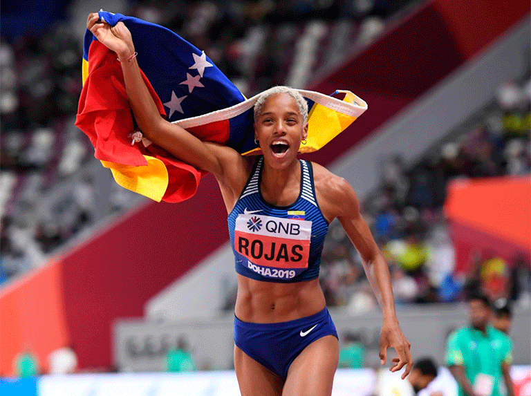 Yulimar Rojas se coronó campeona del Mundial de Doha +Video