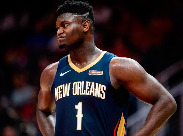 Novato Zion Williamson se perderá dos meses