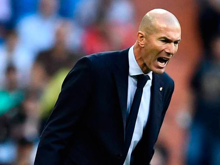 Zidane: Me quedo con la reacción y el punto