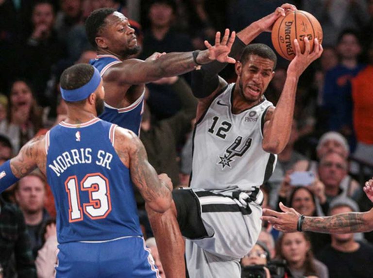 San Antonio sacudió la mala racha frente a los Knicks