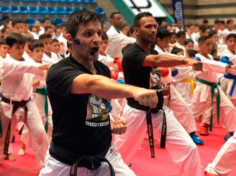 Andrés Madera dio clase magistral en Parque Miranda