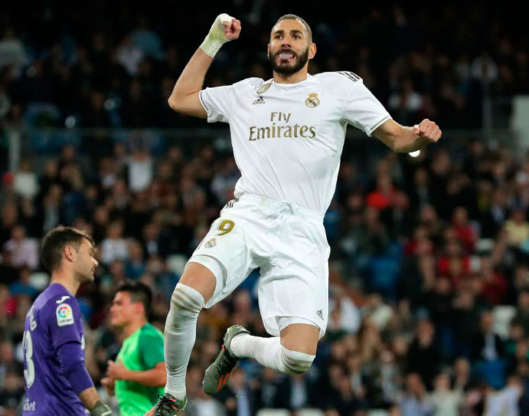 Benzema feliz por estar entre los goleadores del Real Madrid