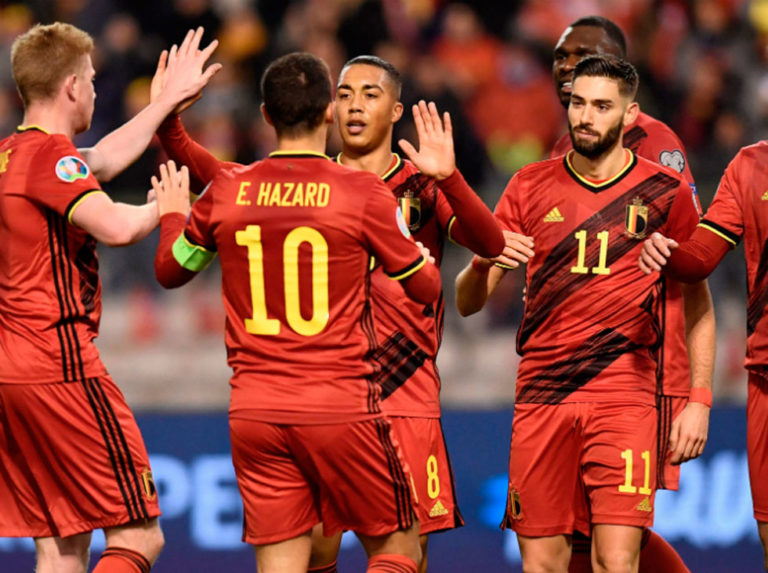 Bélgica golea a Chipre y firmó una clasificación perfecta