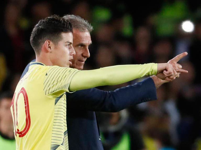 Carlos Queiroz: James está bien