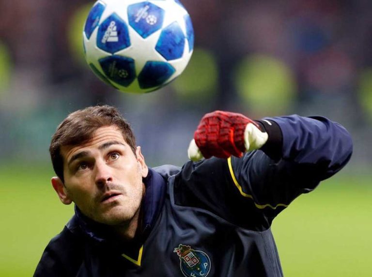 Iker Casillas volvió a entrenar luego de seis meses