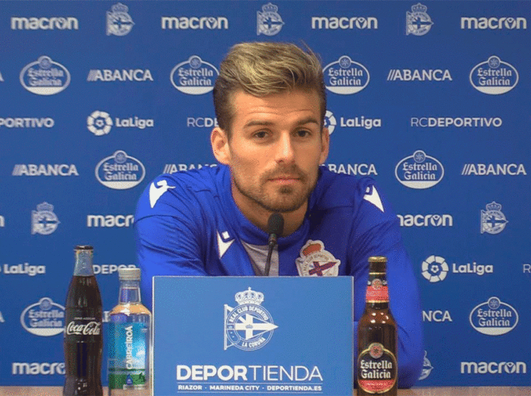 Christian Santos estalla y expresa su malestar en la Coruña