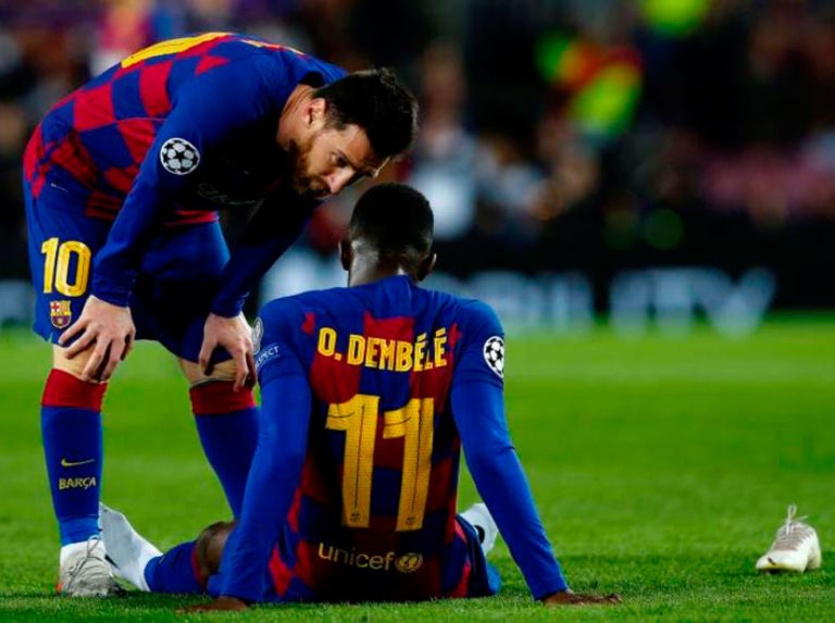 Barcelona envió carta a LaLiga para salir de Dembélé