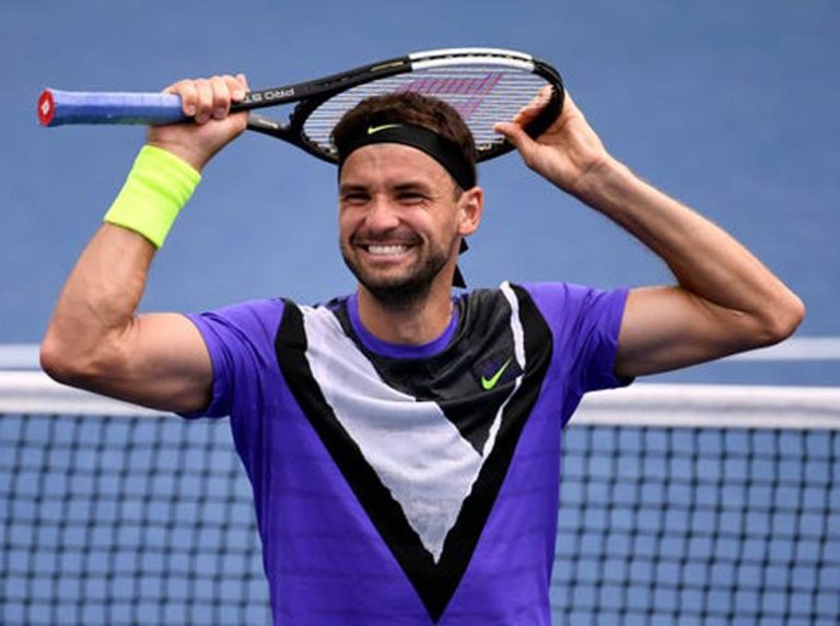 Grigor Dimitrov dejó en el camino a Garin