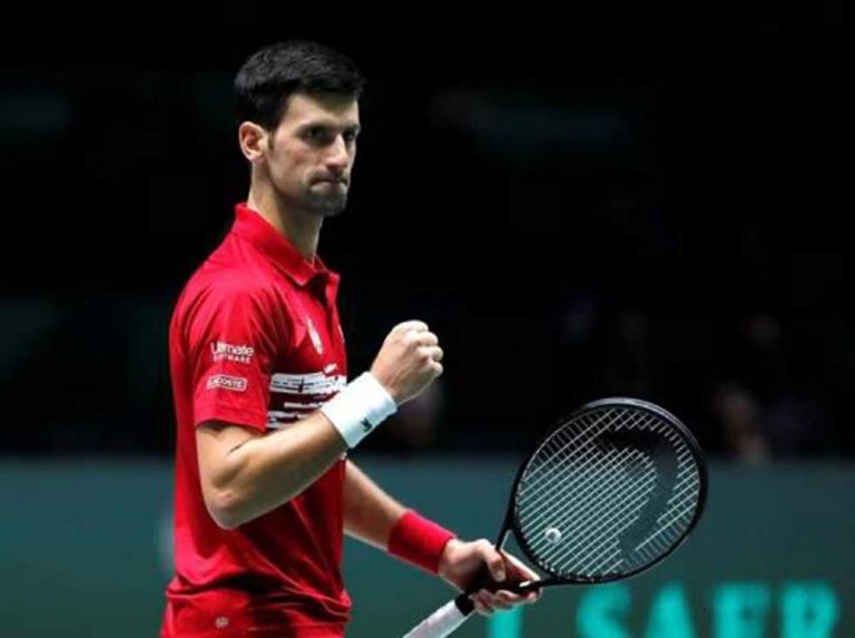 Djokovic donó millón de euros a Serbia para lucha contra COVID-19
