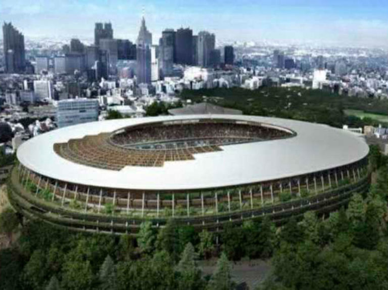 Nuevo Estadio Olímpico de Tokio, listo para Juegos 2020