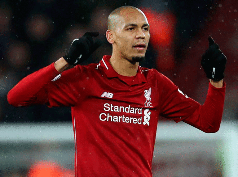 Fabinho será baja para el Liverpool hasta 2020