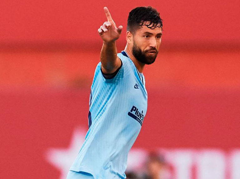 Felipe Monteiro se reincorporó a los entrenamientos del Atlético
