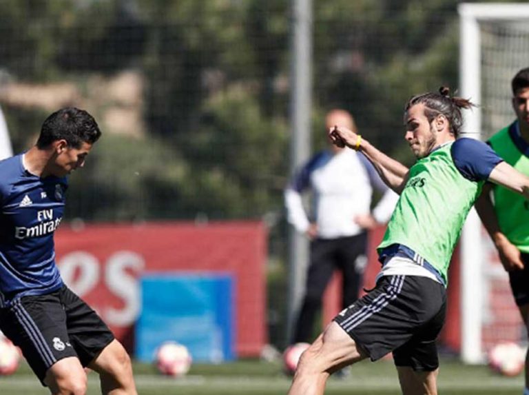 James y Bale serán bajas ante el Galatasaray