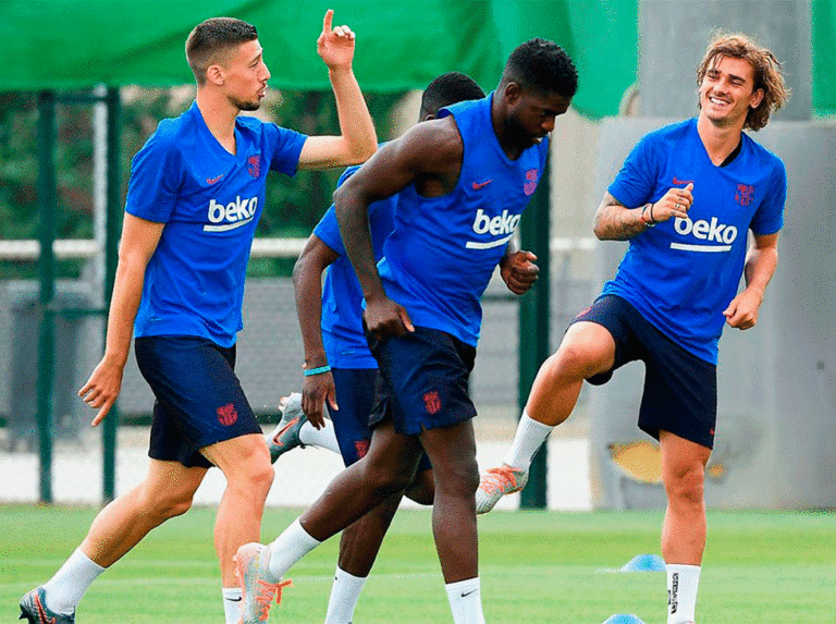Griezmann negó sentirse «aislado» en el Barcelona
