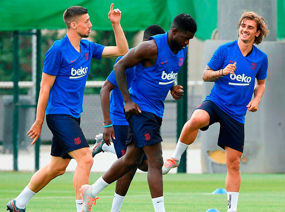 Griezmann-Lenglet...