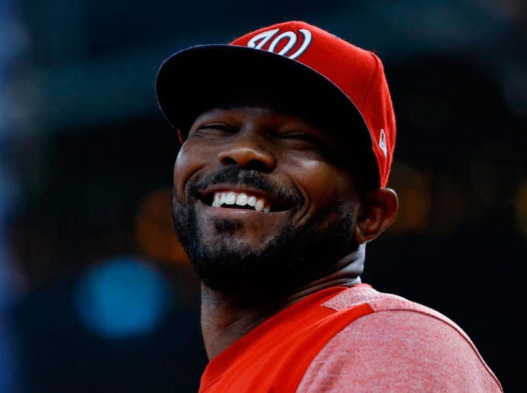 Howie Kendrick recibió el Heart & Hustle Award