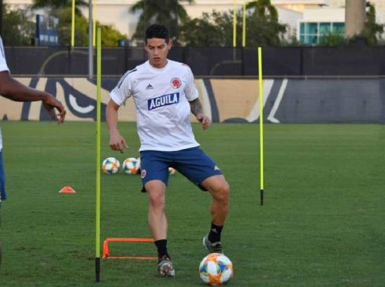James lidera lista preliminar de Colombia para las eliminatorias