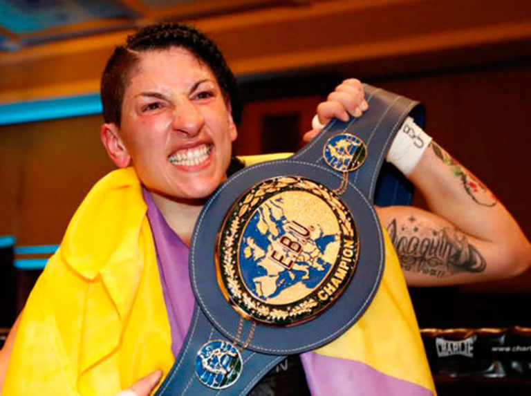La boxeadora Keren Batiz no pudo en España