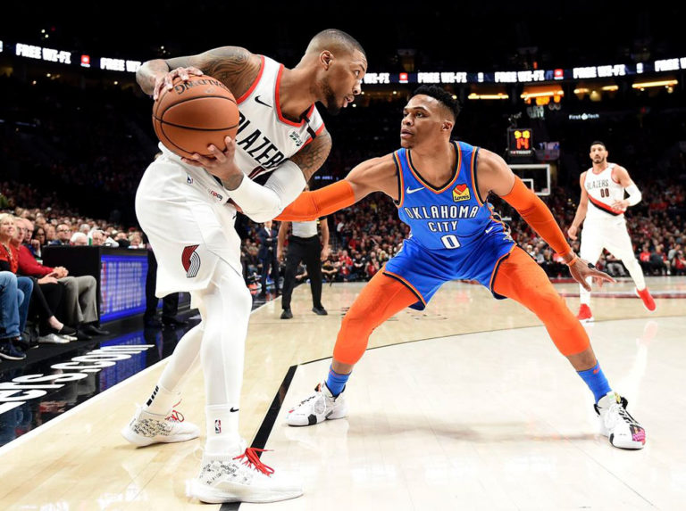 Lillard y Russel con récord en la NBA