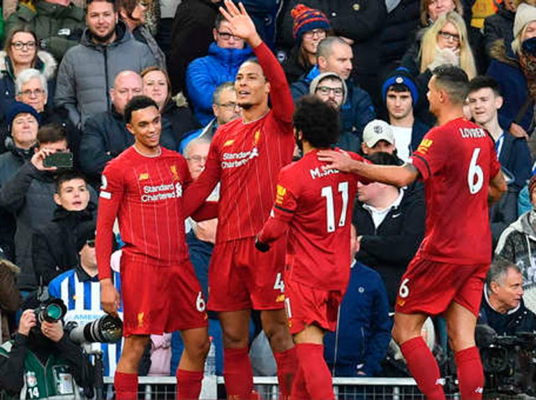Liverpool sufre para dejar al Manchester City a once puntos