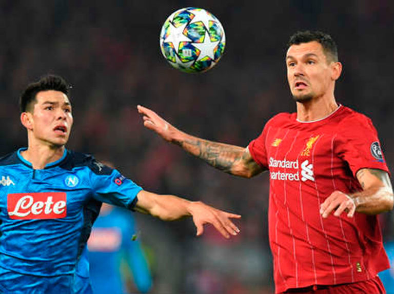 Liverpool sacó un empate ante el Nápoles