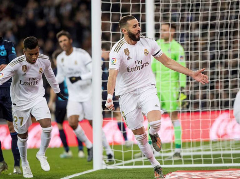 Madrid vino de atrás para vencer a la Real Sociedad