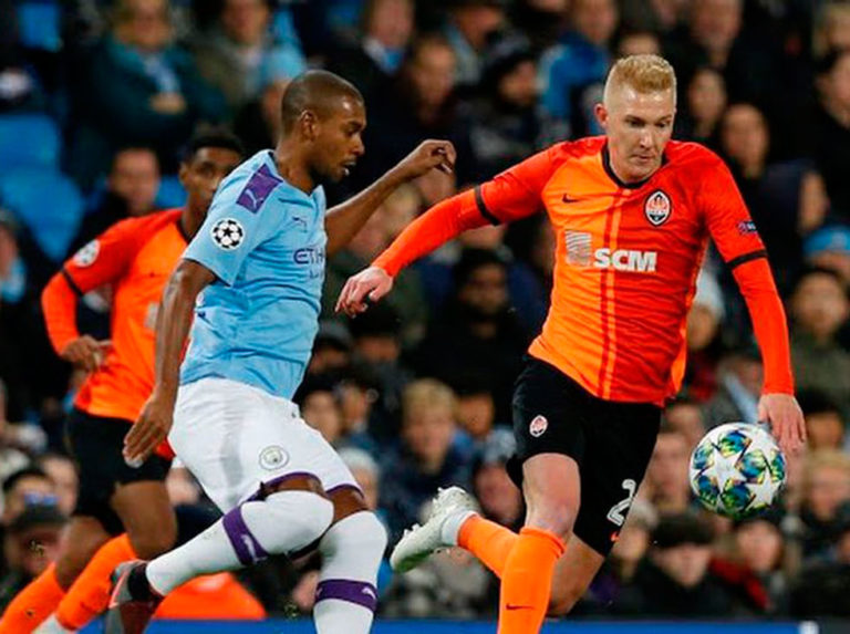 City aseguró el liderato con un empate ante el Shakhtar