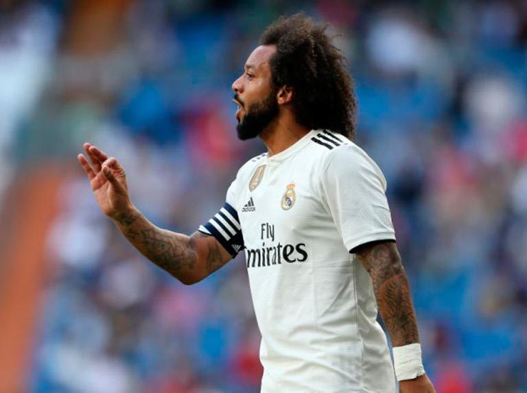 Marcelo salió lesionado en su partido número 100 en ‘Champions’