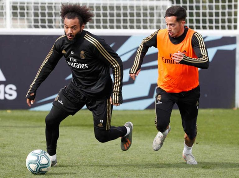 Marcelo completó sesión con el grupo