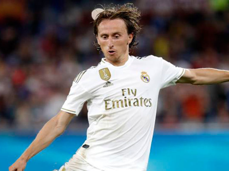 Modric se reincorporó al club blanco