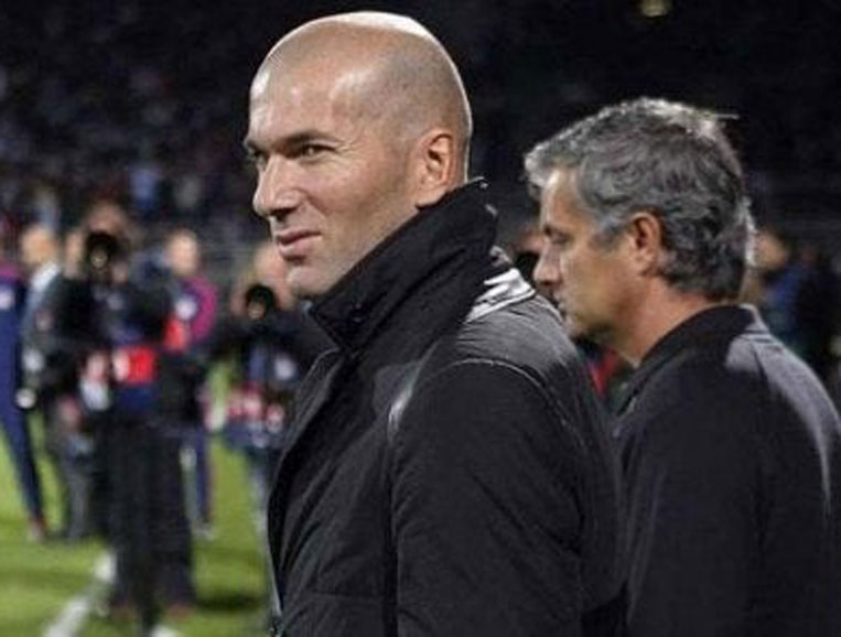 Zidane: Que Mourinho tenga equipo no me da igual